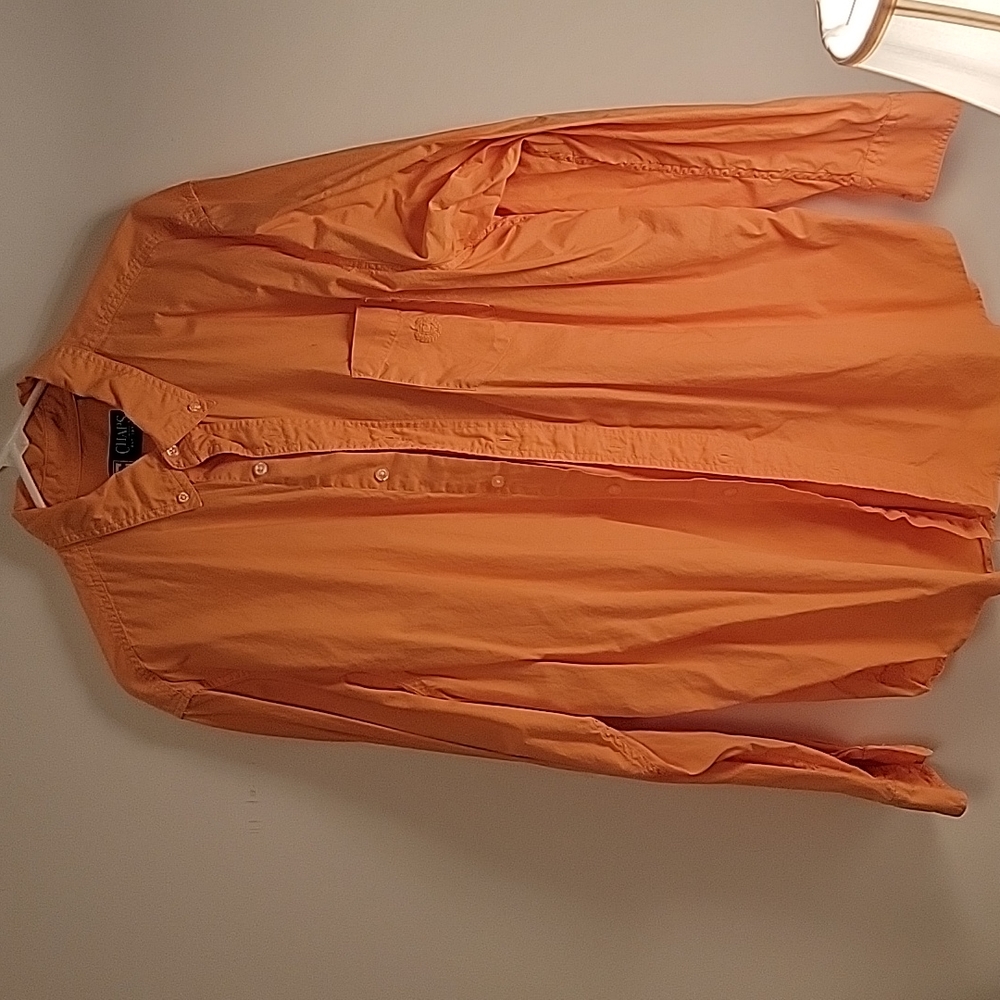 Chaps XL long sleeve,  orange